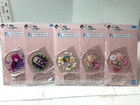 Re:Zero Starting Life in Another World F Prize Acrylic Stand B Set of 5