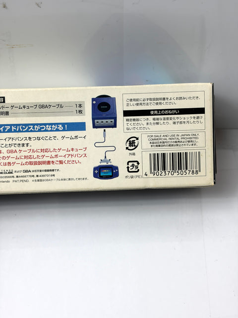 Nintendo GameCube Game Boy Advance Link Cable DOL-011 Official Boxed CIB