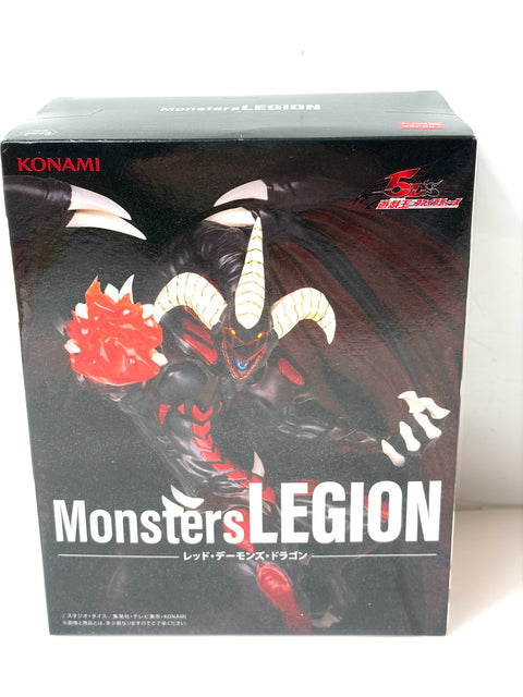 Yu-Gi-Oh! 5D’s Monsters LEGION Red Demons Dragon Figure Konami Japan