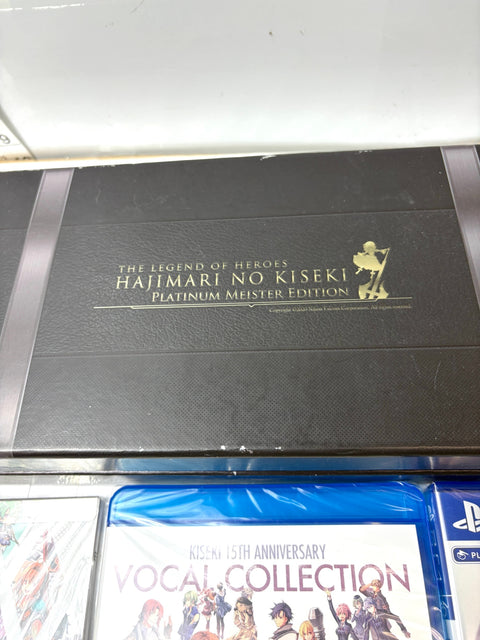The Legend of Heroes Hajimari no Kiseki Trails into Reverie Platinum Meister Box PS4 Unused