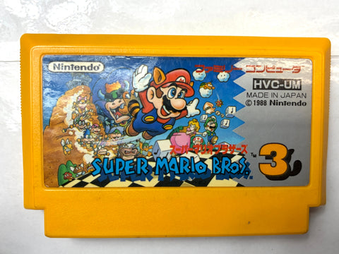 Super Mario Bros 3 SMB3 Famicom Nintendo NES Japan Action Platformer HVC-UM