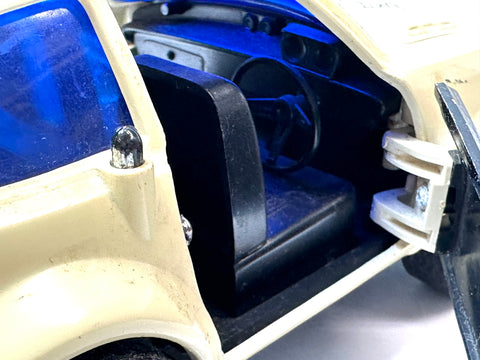 Yonezawa Toys Honda Civic Police Car Mini Car 20cm Opening Doors & Rear Hatch