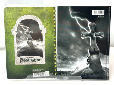 Disney FRANKENWEENIE Goods Lot Block Calendar & 3D Clear File Set