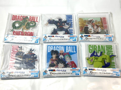 Ichiban Kuji Dragon Ball EX Goku Training G Prize Stand 6pcs Set Japan