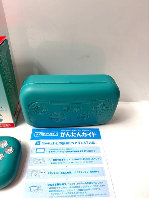 Answer Wireless Controller Jr. for Nintendo Switch Green Case Included Tested