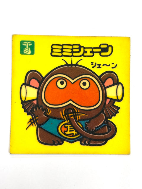 Lotte Bikkuriman Akuma VS Tenshi Sticker Mimi Sheen JAPAN