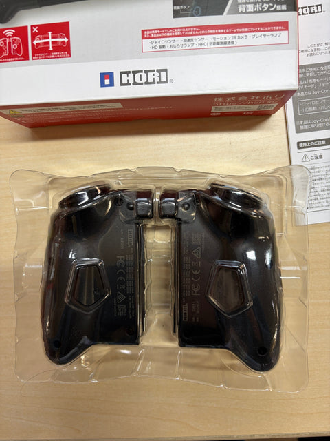 【任天堂ライセンス商品】グリップコントローラー for Nintendo Switch クリアブラック【Nintendo Switch対応】