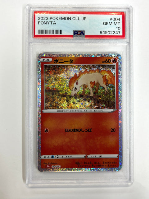 Pokemon Card PSA 10 Ponyta 004/032 Card Classic Collection CLL Japan