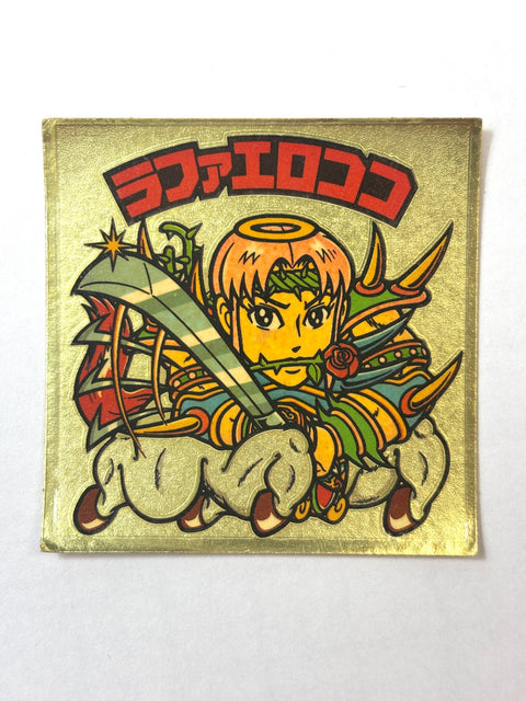 Bikkuriman Sticker Akuma VS Tenshi Raphael Rococo (A) Lotte JAPAN