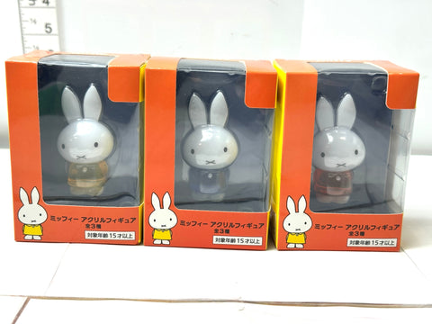 Miffy Acrylic Figure Set of 3 Dick Bruna Character Goods