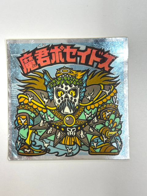 Bikkuriman Sticker Akuma VS Tenshi Makun Poseidos (B) Lotte JAPAN