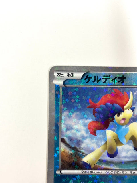 HP Pokemon Card Keldeo 015/047 Everyone's Exciting Battle Waku Waku Japan