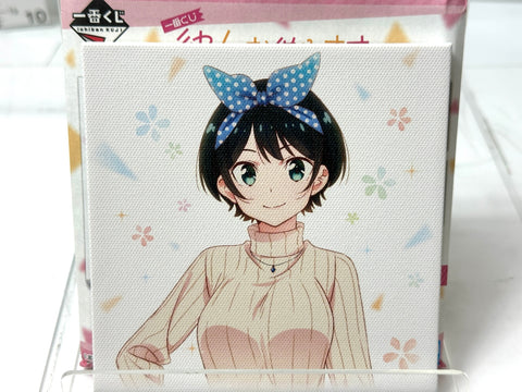 BANDAI Ichiban Kuji Rent-A-Girlfriend F Prize Canvas Board Complete Set of 5