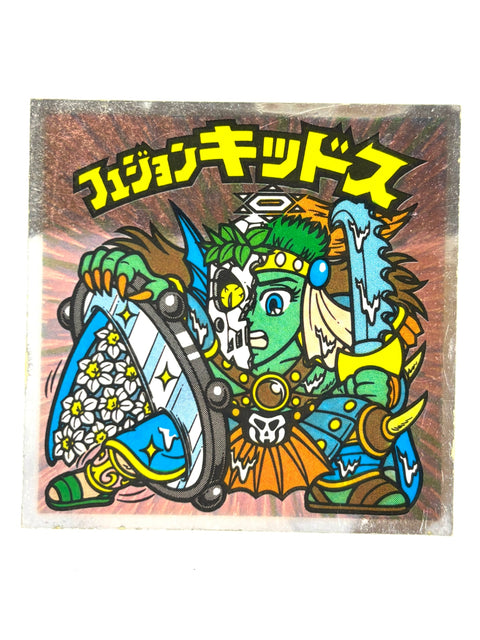 ロッテ ビックリマンシール 悪魔VS天使 フュジョンキッドス (A) 当時物