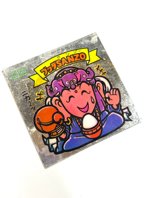 Lotte Bikkuriman Akuma VS Tenshi Sticker Buddha SANZO JAPAN