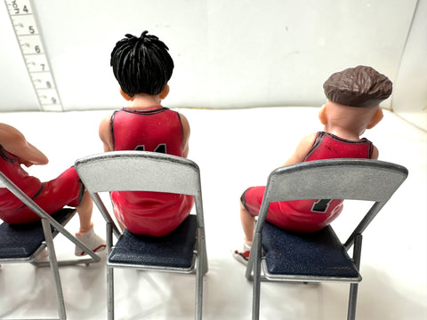 Slam Dunk Shohoku Basketball Club Figure Set Sakuragi Rukawa Miyagi Mitsui Akagi
