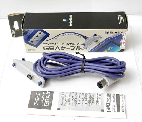Nintendo GameCube Game Boy Advance Link Cable DOL-011 Official Boxed CIB