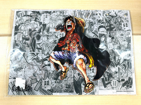 BANDAI ONE PIECE Card Game Jump Festa 2024 Luffy Rubber Playmat