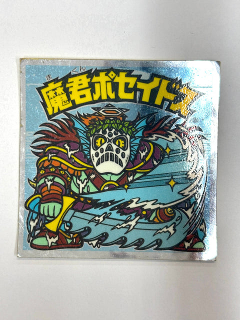 Bikkuriman Sticker Akuma VS Tenshi Makun Poseidos (A) Lotte JAPAN