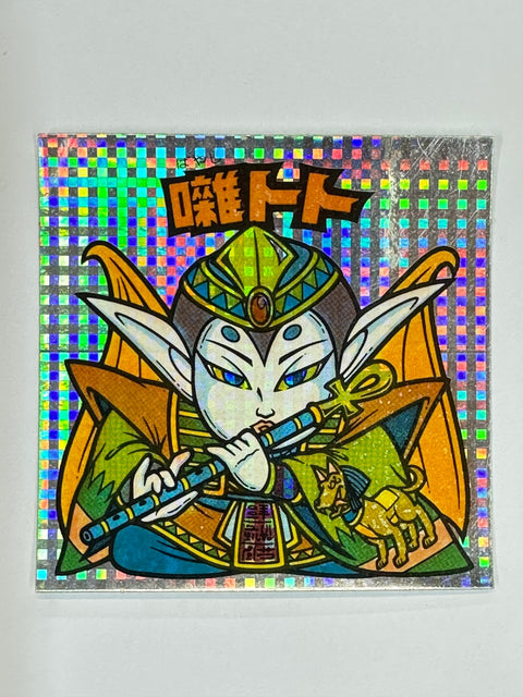 Bikkuriman Seal Akuma vs Tenshi Hayashi Toto Holographic Vintage Sticker Japan