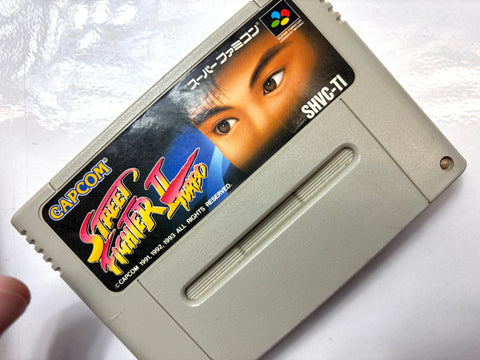 Street Fighter II Turbo Super Famicom SNES Nintendo Japan Capcom Fighting