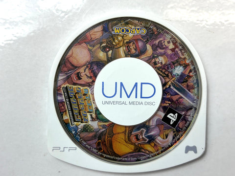Capcom Classics Collection Remixed Reloaded PSP Sony Japan UMD Arcade Action