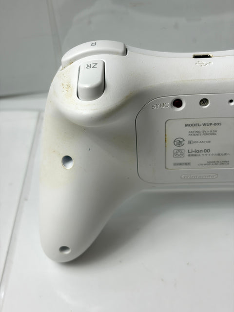 Nintendo Wii U Pro Controller White WUP-005 Official NO NO BOX