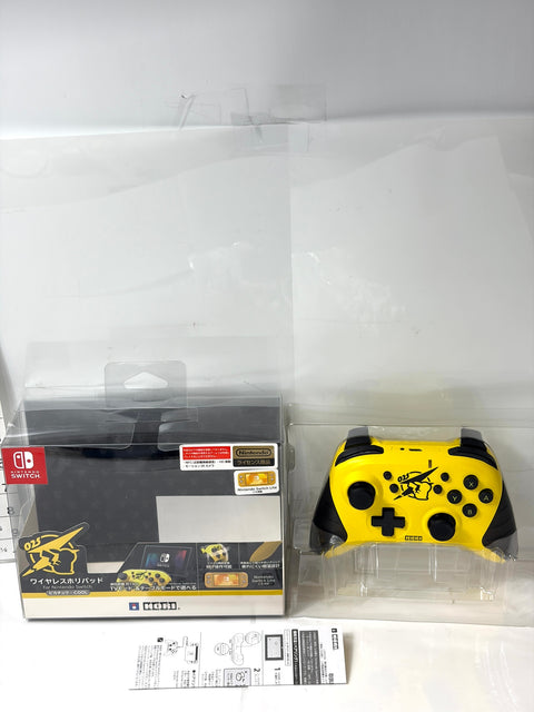 HORI Wireless HORIPAD for Nintendo Switch Pokemon Pikachu POP Yellow Controller