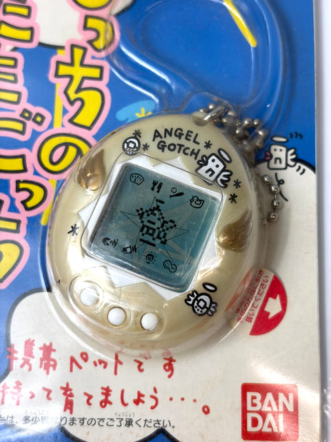 Tenshi no Tamagotchi Angelgotch White 1997 w/ Backer Card Bandai