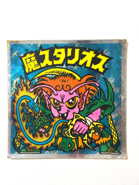 Bikkuriman Sticker Akuma VS Tenshi Ma Starios Lotte JAPAN