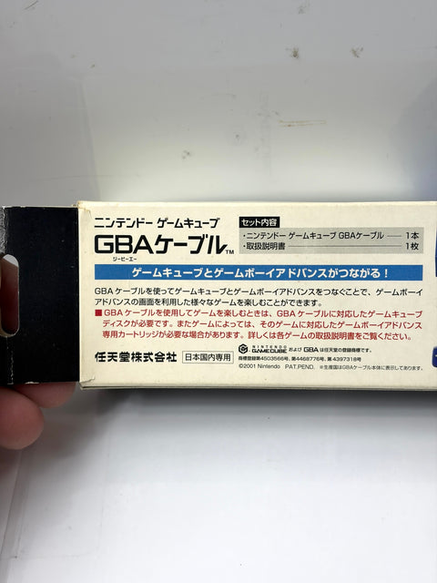 Nintendo GameCube Game Boy Advance Link Cable DOL-011 Official Boxed CIB