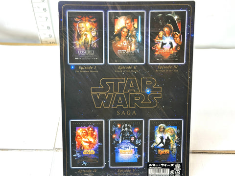 Star Wars Shitajiki Plastic Writing Boards Set of 4 EP1/EP2/EP3/Saga