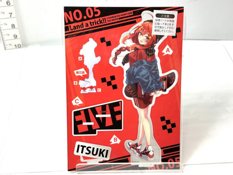 Quintessential Quintuplets Land a trick!! Acrylic Stand Itsuki Nakano