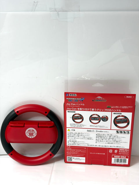 Mario Kart 8 Deluxe Joy-Con Handle Wheel Mario Red Boxed Switch Japan