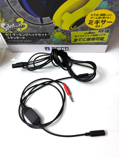HORI Gaming Headset Standard Splatoon 2 for Nintendo Switch NSW-107