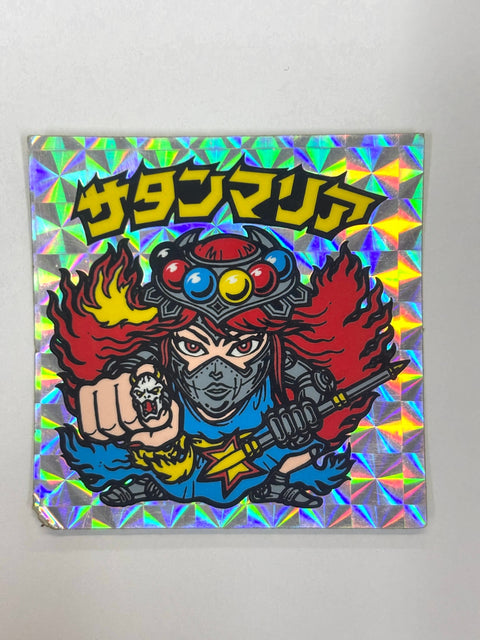 Bikkuriman Sticker Akuma VS Tenshi Satan Maria Lotte JAPAN