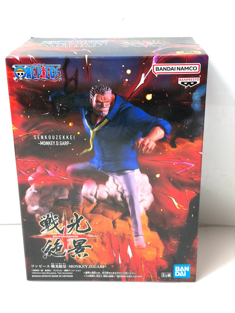 One Piece SENKOUZEKKEI Monkey D. Garp Figure Banpresto Bandai Spirits Prize Japan