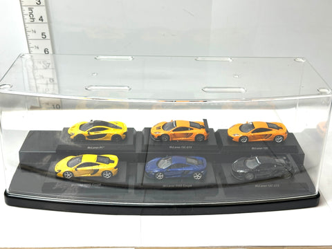 KYOSHO McLaren 1/64 Mini Car 6pc Set 650S Coupe 12C 12C GTS P1