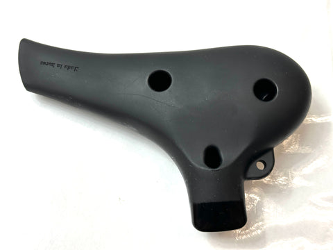 Night by Noble Plastic Ocarina AC Black Rubber Finish Japan