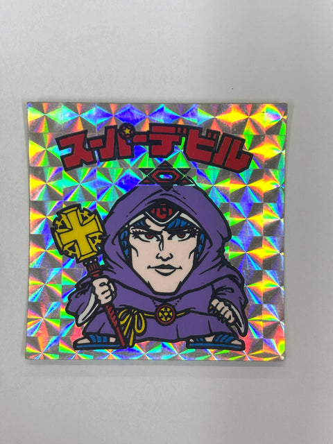 Bikkuriman Sticker Akuma VS Tenshi Super Devil (B) Lotte JAPAN