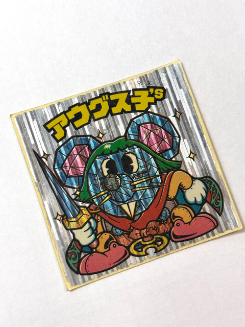 Bikkuriman Sticker Akuma VS Tenshi Augus Kids Lotte JAPAN
