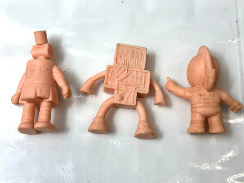 MARUKOSHI Kinnikuman Deka Keshi Kinkeshi Rubber Eraser Figures Lot of 25