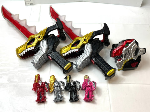 BANDAI Kishiryu Sentai Ryusoulger DX Ryusoulken & Changer w/ 4 Ryusouls