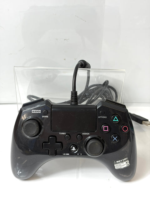 HORI HORIPAD FPS Plus Wired Controller for PS4 PS3 Black Turbo Function Japan