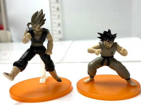 Dragon Ball Posing Figures Assorted Lot Ginyu/Majin Buu/Tien As-Is Junk