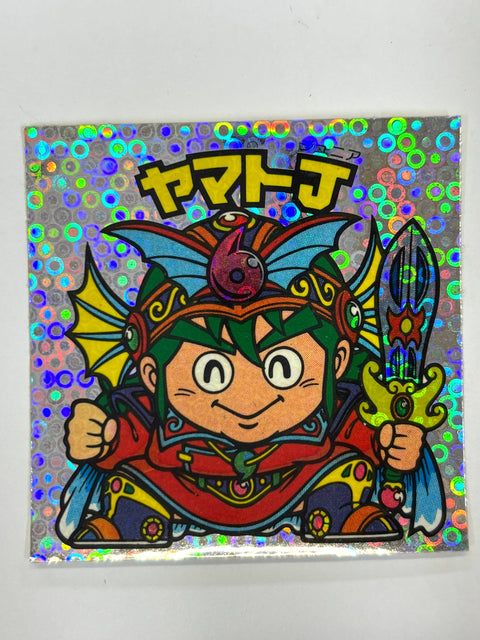 Lotte Bikkuriman Sticker Devil VS Angel Yamato J Vintage JAPAN