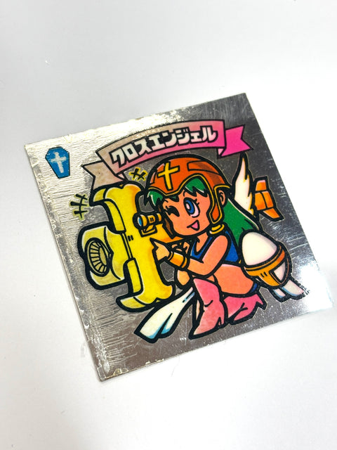 Lotte Bikkuriman Akuma VS Tenshi Sticker Cross Angel JAPAN