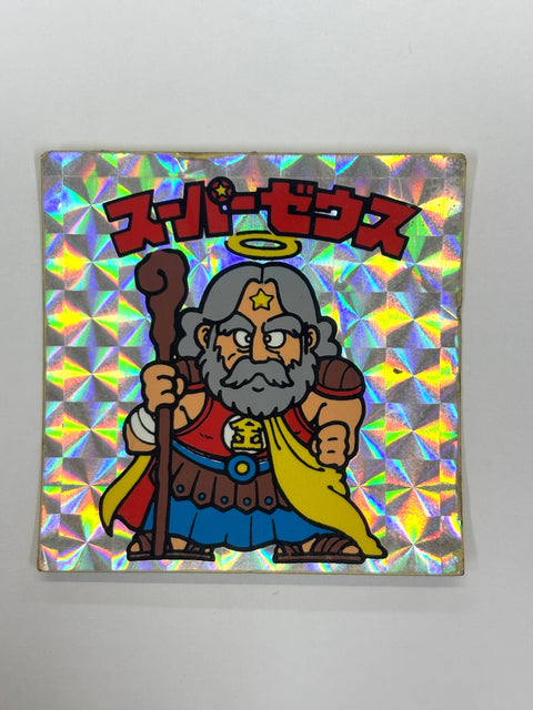 Bikkuriman Sticker Akuma VS Tenshi Super Zeus Lotte JAPAN