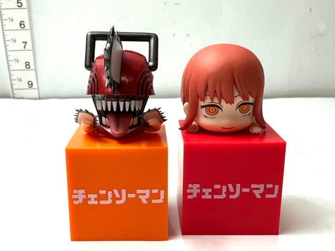 FuRyu Chainsaw Man Hikkake Figure Denji & Makima Set of 2 JAPAN