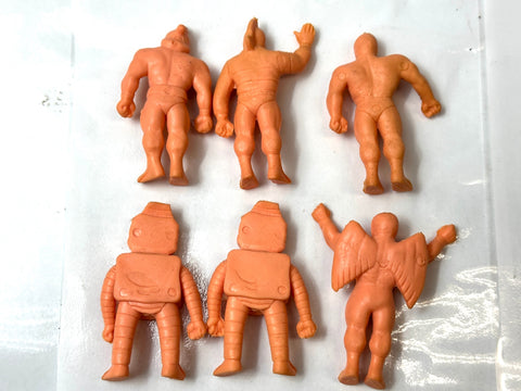 MARUKOSHI Kinnikuman Deka Keshi Kinkeshi Rubber Eraser Figures Lot of 25